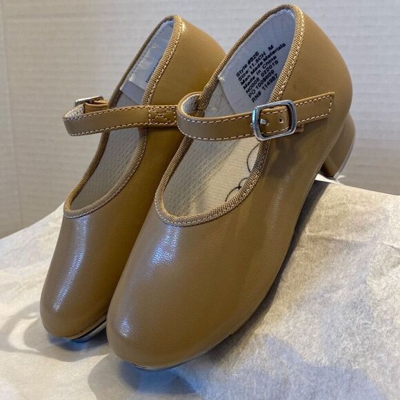 Revolution Dancewear Tap Dance Shoes Girl’s 11.5ch - Picture 2 of 11